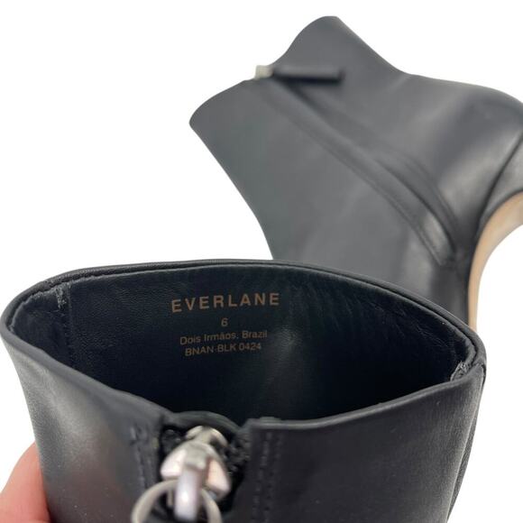 Everlane The Short Banana Boot in Black Leather Size 6 New Without Box! - Picture 11 of 12
